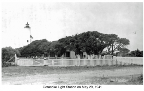 Ocracoke Light Station on May 29, 1941